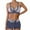 Gray, variant on Wyobmus Plus Size Bikini Sets for Women V-Neck Floral Print Spaghetti Stras Tankini Tops Solid Color Drawstring Shorts Swimsuits Orange