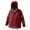Red, variant on IVEYRTF Kids Waterproof Windproof Breathable Rain Jacket Hooded Outdoor Sport Coat with Pocket for Boys Girls All Weather Protection Lightweight Packable Rainwear(Pink,10-12 Years)