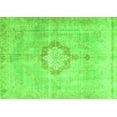 thumbnail image 1 of Ahgly Company Indoor Rectangle Medallion Green Traditional Area Rugs, 4' x 6', 1 of 1