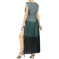 thumbnail image 3 of HAPPY BAY Women's Cotton Summer Beach Open Front Slouchy Kimono Beachwear Duster Cardigans L-XL Grey_AB838, 3 of 4