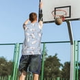 thumbnail image 5 of Honeii Rabbit Is Eating Carrots print basktball shirt for men and women, Unisex basketball jersey for Theme party-Large, 5 of 6