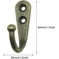 thumbnail image 2 of Soluciones de almacenamiento únicas para el hogar, estantes, cajones y más: incluye tornillos, ganchos de metal retro, juego de 30, 2 of 5