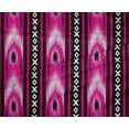 thumbnail image 4 of oneOone Polyester Lycra Fabric Stripe & Geometric Ikat Printed Craft Fabric BTY 56 Inch Wide, 4 of 4