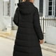 thumbnail image 5 of Chaqueta softshell para mujer, chaqueta impermeable de algodón con plumón para mujer, chaqueta de algodón de longitud media, chaqueta de algodón suelta y gruesa, chaqueta de algodón, abrigo, 5 of 5