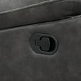 thumbnail image 7 of Steve Silver Micro-suede Rudger Manual Recliner, Gray, 7 of 7