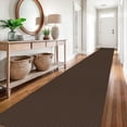 thumbnail image 6 of Runner Rug 3x18 Ft Washable Runners for Hallways Extra Long Woven Non Slip Entryway Runner Braided Kitchen Runner Indoor Outdoor Carpet Runners for Hotels, Officel, Stair, Brown, 6 of 8