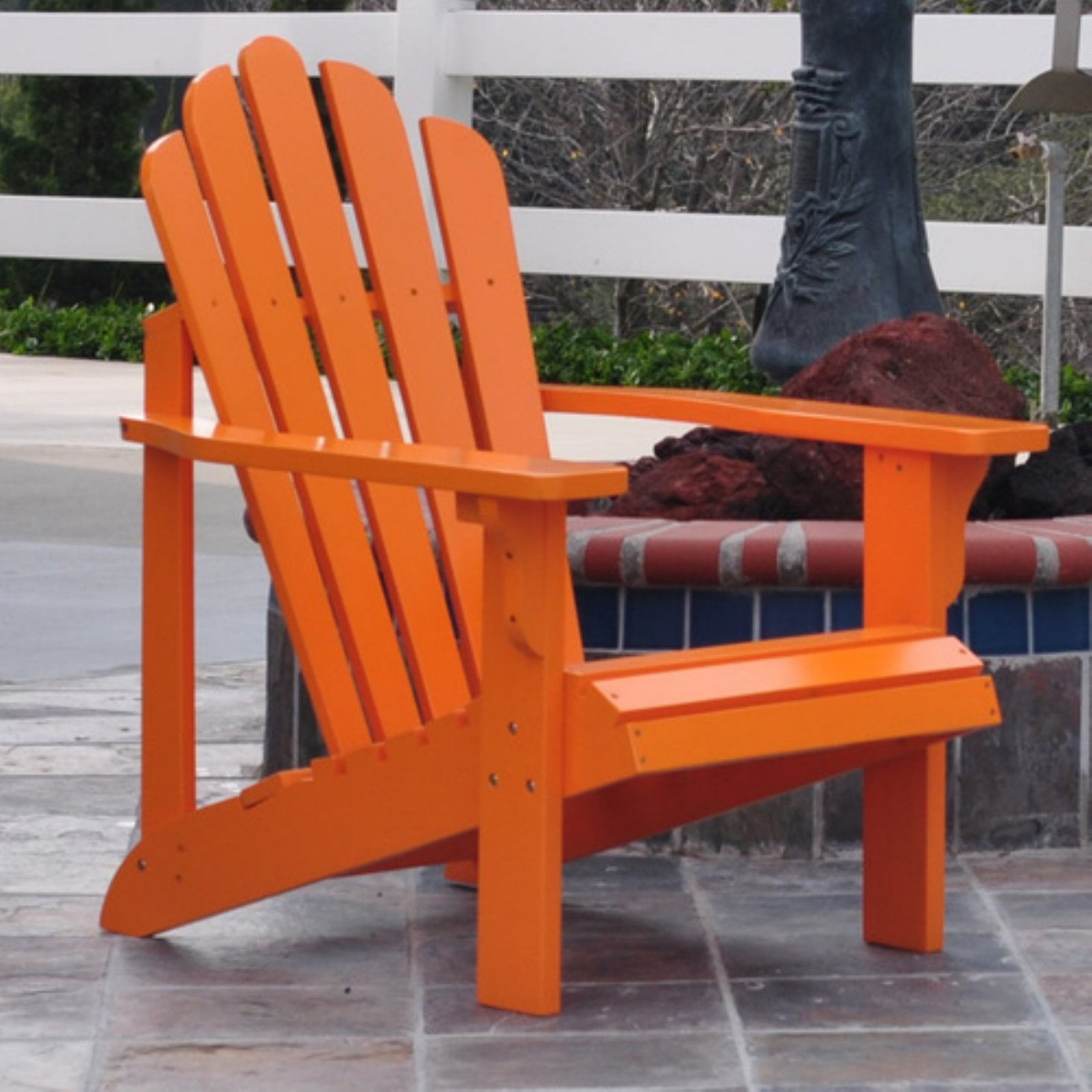 Rockport Adirondack Chair Tangerine by Shine Company