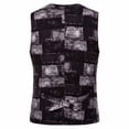 thumbnail image 3 of IROINNID V-Neck Tank Tops For Men Sleeveless New Blazer Vest Vest Single Breasted Slim Waistcoat Tank Top Cover-up Graphic Print Tops, 3 of 5