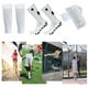thumbnail image 5 of Calcetines Contra Los Calcetines De Fútbol De La Pantorrilla Y Las Almohadillas De Las Piernas Se Ponen Deportes Al Aire Calcetines De Fútbol Atlético De Fútbol Atlético, 5 of 7