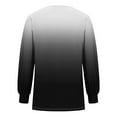 thumbnail image 4 of Oalirro Long Sleeve Shirts for Women Fall Tops Dressy Casual Blouses Pleated Scooped Neck Tunic Tops for Leggings, 4 of 8