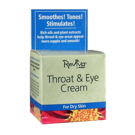 1 Ounce Reviva Labs - Reviva Labs Throat & Eye Cream, 1.5 Oz