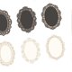 thumbnail image 3 of 10 Sheets Lace Sticker Self Adhesive White Black Scrapbooking Decals Decorative Wrapping Sticker Paper Round, 3 of 3