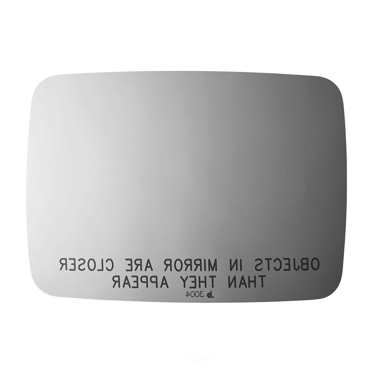 Burco Side View Mirror Replacement Glass - Clear Glass - 3004