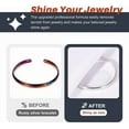 thumbnail image 3 of BUTTERFLY- 2Pcs Multi-Layer Jewelry Cleaning Cloth, Large Silver Polishing Cloth, 100% Cott, 3 of 6