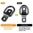 thumbnail image 4 of 4uds D Anillo Amarre Anclaje 1/4" Diámetro para Remolque Coches Negro, 4 of 7