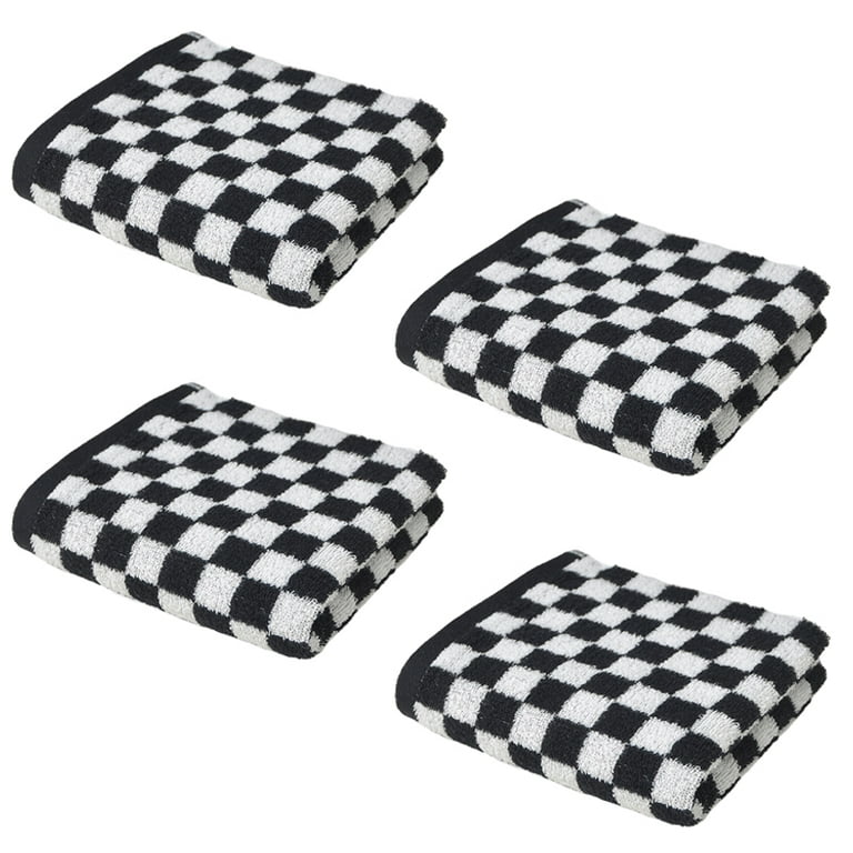 Black decorative towels hotsell