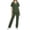22# Army Green, variant on Scrubs for Women Set Stretch V-Neck Scrub Top & Jogger Pant Medical Uniform Scrub Sets with Pockets Light Grey S