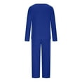 thumbnail image 6 of yievot Lounge Sets for Women Long Sleeved Knitted Two Piece Sweater and Pants Pajamas Loungewear, 6 of 8