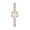 B -BX76, variant on Resicozy Wrist Watch for Women Vintage Oval Quartz Watch Easy Read Arabic Numerals Dial Stainless Steel Bracelet Minimalist Wrist Watch for Ladies