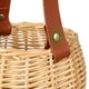 thumbnail image 3 of Cesta de flores de mimbre Tarcha de flores Basker Boda Weding Woven Flower Canasta con mango, 3 of 4