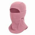 thumbnail image 1 of Pink Mens Full Face Thermal Mask With Fleece Lining Construction For Cold Weather Windproof Protection And Multi Purpose Use During Winter Free Size, 1 of 5