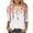 Red, variant on GERsome Women's Summer Tops 3/4 Sleeve Round Neck Tshirts Floral Print Tunic Loose Fit Pullover Blouses & Basic Tees S-XXXL