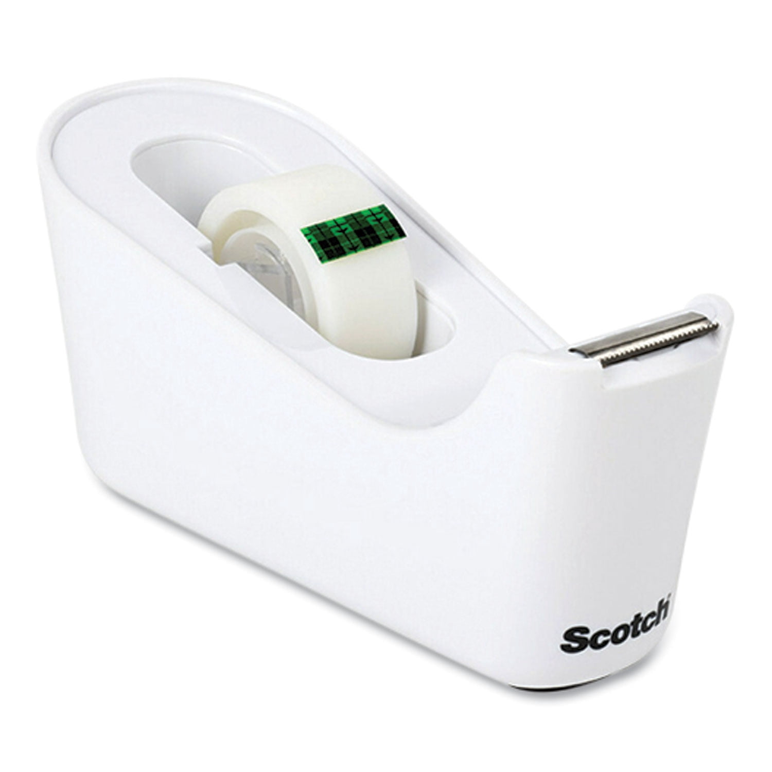 C18 Desktop Dispenser, 1" Core, White | Bundle of 10 Each