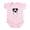 Petal Pink, variant on CafePress - Big Nose Aussie Infant Bodysuit - Baby Light Bodysuit, Size Newborn - 24 Months