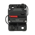 thumbnail image 2 of Car Circuit Breaker, Audio Inline 50A-300A Audio Circuit Breaker, DC 12V-42V Stereo Car Video RV For Car Audio Overcurrent Protection, 2 of 8