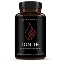 Ignite - Thermogenic Fat Burner & Nootropic - Weight Management, Craving Control, Metabolism Support - Focus & Energy Support - BioPerine® for Enhanced Absorption (60 Capsules)