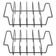 thumbnail image 2 of Parrilla de barbacoa antiadherente de hierro para asar carne, 2 unidades, accesorio de cocina para barbacoa al aire libre, 2 of 14