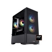 ABS Cyclone Aqua Gaming PC - Windows 11 - AMD Ryzen 7 9700X - GeForce RTX 5060 TI 16G - DLSS 4 - AI-Powered Performance - 32GB DDR5 6000MHz - 1TB M.2 NVMe SSD - CA9700X5060TI