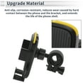 thumbnail image 5 of Unique BargainsMotorcycle Phone Mount Holder Motorbike Scooter Phone Holder for Handlebar Mount Fits 4.7"-7.2" / 119.38-182.88mm Smartphones Yellow, 5 of 7