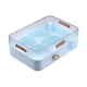 thumbnail image 2 of Ganfancp Caja de Fruta Giratoria Desmontable Cajón de Doble Compartimento Organizador de Fruta Platos de Fruta Seca Platos de Fruta de Calidad Alimentaria para El Hogar Ofertas Del Día Liquidación 1*, 2 of 6