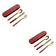 thumbnail image 2 of Bearachild Utensilios de cocina de acero inoxidable 304, cuchara portátil, tenedor, palillos, vajilla con caja, de estudiantes, accesorios de viaje Tipo 5 2piezas Bearachild CBP190375, 2 of 6
