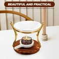 thumbnail image 4 of TEHAUX Unique Wax Warmer Essential Oil Warmer Ceramic For Relaxation Routine 1 Set, 4 of 6