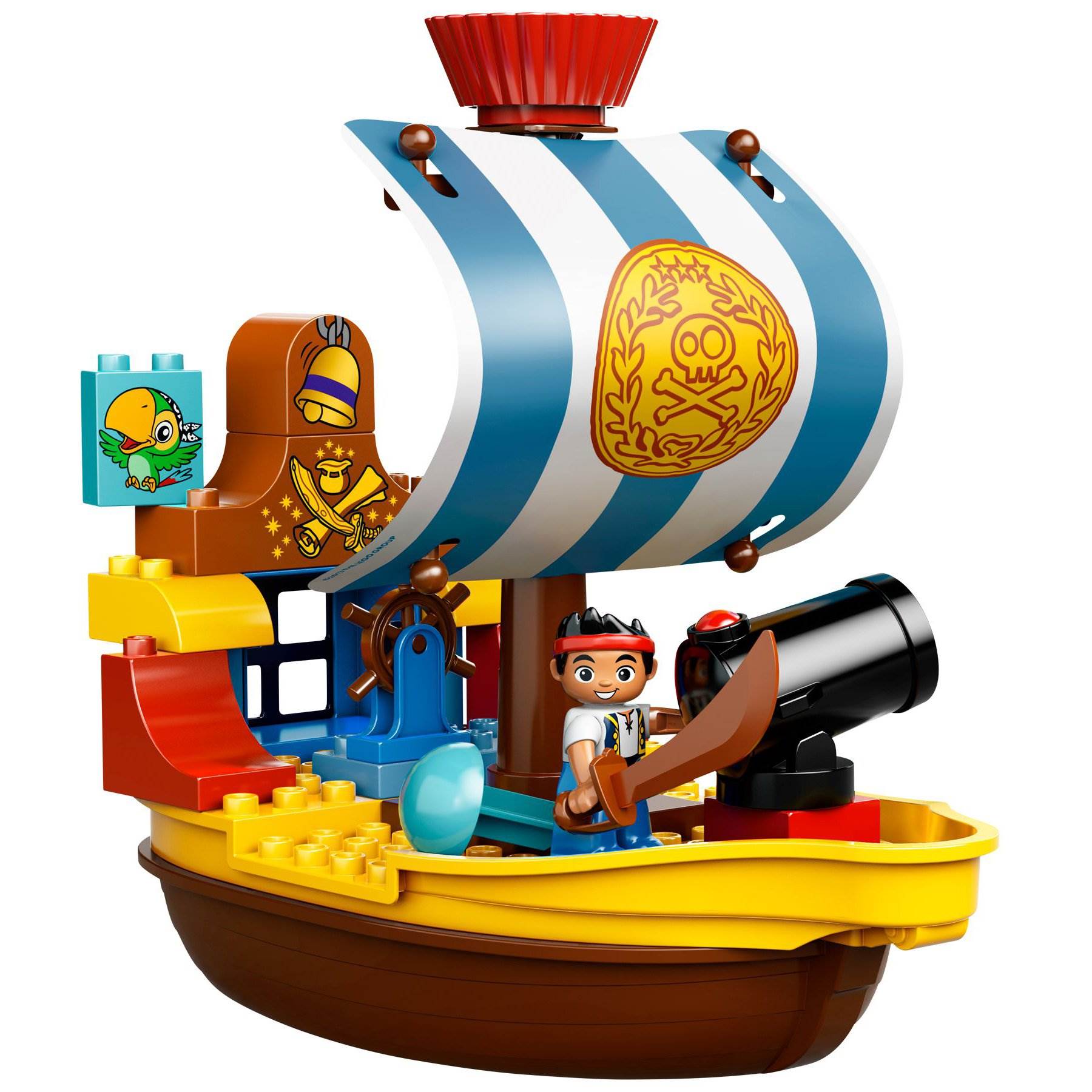 LEGO DUPLO Jake's Pirate Ship Bucky Play Set - image 2 of 6