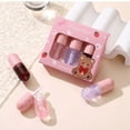 thumbnail image 3 of FSTDelivery Deals Up to 50% Off! Lip Glaze Mirror Water Glossy Lip Glaze Lip Gloss Lip Oil Moisturizing Cute Projectile Lip Gloss Three-piece Set 4.5MLx3 Christmas Gifts for Women, 3 of 3