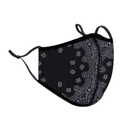 Top Trenz Neoprene, Reusable & Washable Bandana Face Mask (Adult Men)