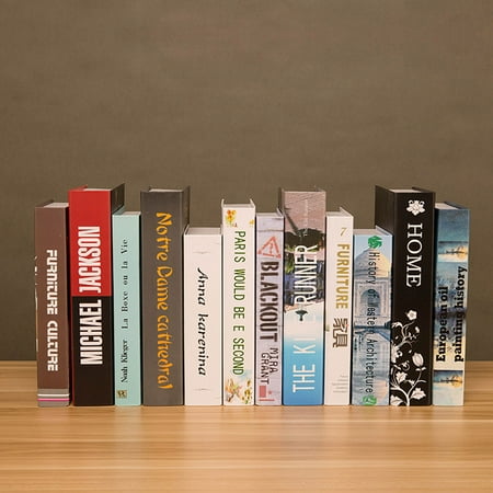 Simple Moderne Faux Livre Simule Livre Decoration Affichage Ornement Bibliotheque Photographie Prop Decoration Livre Decoration De La Maison Menage Quotidien Vacances Decoration Walmart Canada