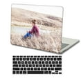 thumbnail image 1 of KSK KAISHEK Only for MacBook Air 13" Case 2010 - 2017 Released Model A1466 & A1369, Plastic Hard Shell Case + Black Keyboard Cover, Pink series 0576, 1 of 5