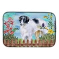 thumbnail image 1 of Carolines Treasures CK1234DDM Borzoi Spring Dish Drying Mat, 1 of 1