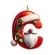 thumbnail image 2 of Colgante de Letra Navideña, Adorno Acrílico Personalizado para Árbol, Diseño Festivo Rojo, Decoración para Fiestas, para Colgar En Árbol o Porche, Regalo para Familiares y Amigos, 26 Opciones de Letr, 2 of 6