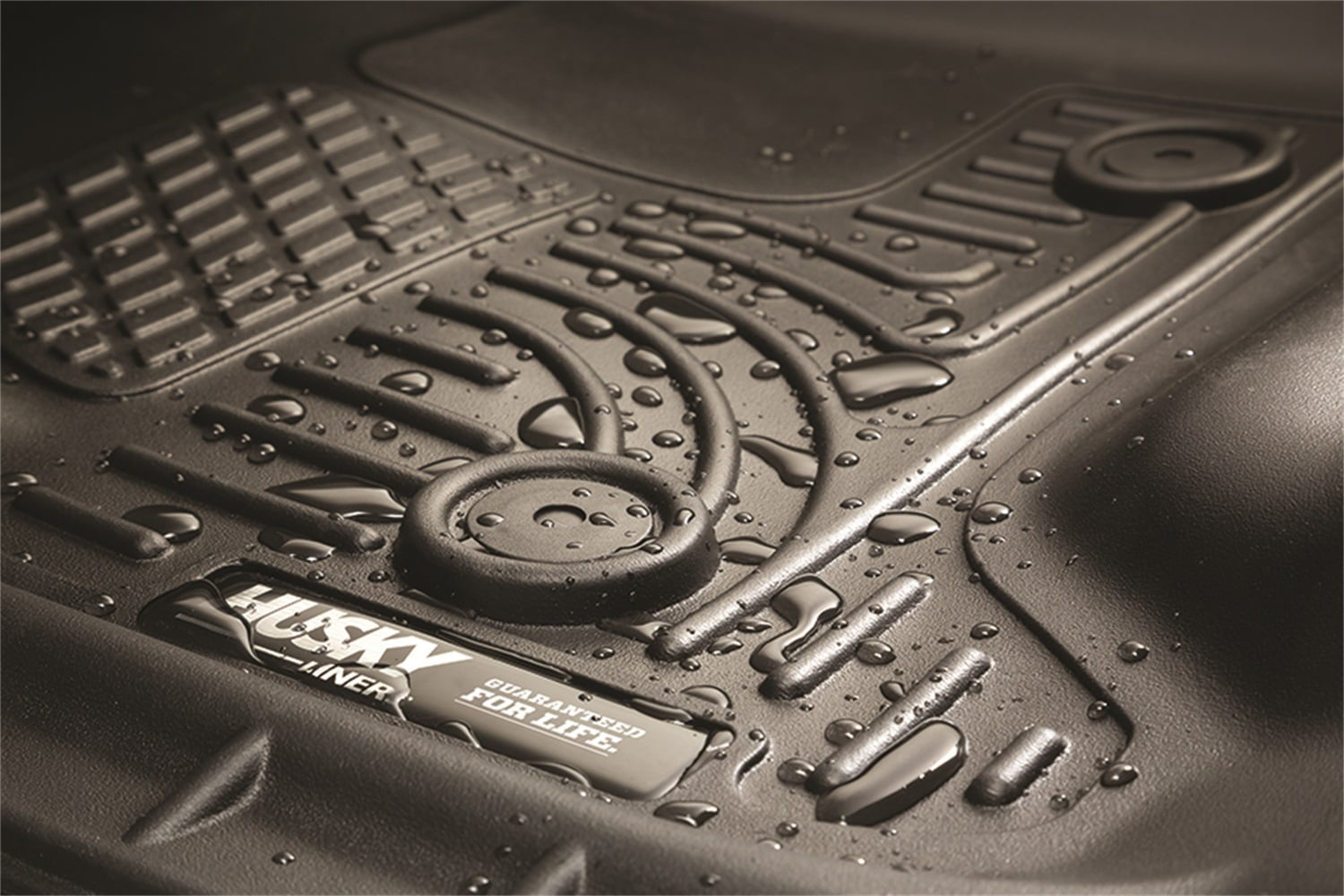 Husky Liners 81243 Tan WeatherBeater Walkway Floor Liner for Tahoe//Yukon