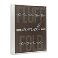 thumbnail image 4 of Fluff And Fold Brown Minimal White Framed Giclee Art, design by Marcus Prime, 4 of 9
