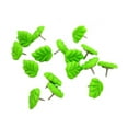 thumbnail image 2 of SagaSave 20Pcs Push Pins Map Thumb Tacks for Bulletin Board Fabric Marking Crafts Office Leaves Shape, 2 of 8