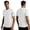 White, variant on Men's Moisture Wicking Breathable Active Performance Tech T-Shirts Workout Shirt with Short Sleeve Size 3XL White