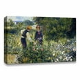thumbnail image 2 of IDEA4WALL A Man and Woman in the Green Garden by Pierre Auguste Renoir Famous Canvas Wall Art Prints - 12"x18", 2 of 5