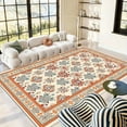 thumbnail image 4 of 5.3'x7.5' runner carpet indoor outdoor carpet roll abstract area rug high pile area rug outdoor area rug, 4 of 10