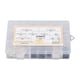 thumbnail image 1 of Kit de Colgadores de Cuadros Gancho de Marco Surtido Resistente con Tornillos Caja Transparente 7 Modelos, 1 of 9